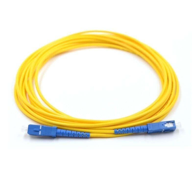 SC to SC Single Mode Fiber Optic Patch Cord | FTTH Fiber Cable